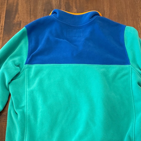 Lands End Colorful Fleece Pullover - Picture 7 of 7